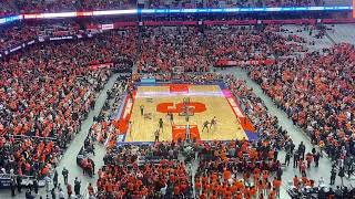 SYRACUSE BUZZER BEATER AGAINST MIAMI REACTION FROM THE DOME [upl. by Ettevol]