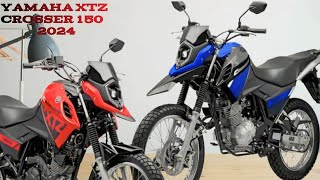 2024 New Yamaha Xtz Crosser 150 Abs mountain climber motorbike [upl. by Yllus]