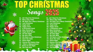 Top Christmas Songs Playlist 🎄 Merry Christmas 2025 🎅🏼 Best Christmas Medley 2025 [upl. by Waki]