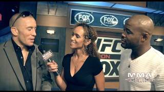 GSP  Rashad Evans UFC On FOX Deal American Football  Coaching Revamped TUF [upl. by Breech]