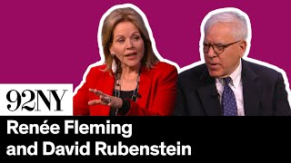 Renée Fleming with David Rubenstein Music and Mind [upl. by Sirenay744]