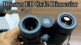 Bresser ED 8x42 Binoculars Unboxing and Testing [upl. by Atnamas911]