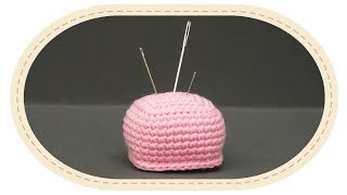 Вязаная игольница Crochet pincushion [upl. by Aihseyn]