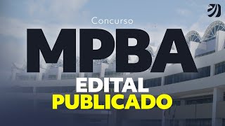 Concurso MP BA análise do edital publicado vagas de níveis médio e superior até R 6 mil [upl. by Nirred]