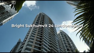 Bright Sukhumvit 24 Condominium Home Tour THAI Version [upl. by Yahs]