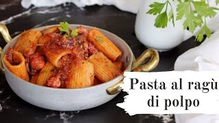 Pasta al ragù di polpo  ricetta facile  GialloZafferano [upl. by Ueih315]