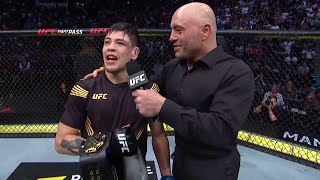 UFC 263 Brandon Moreno Octagon Interview [upl. by Eidderf727]