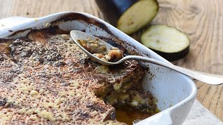 Recette  Moussaka traditionnelle [upl. by Roosnam316]