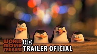 Os Pingüins de Madagascar Trailer Dublado BR 2015 HD [upl. by Lotta964]