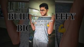 BUILDING BEEFY BICEPS 🏋️‍♂️💪 biceps workout [upl. by Auhsej]