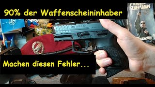 Das wirkliche Geheimnis beim Waffenschein und dem Führen von Verteidigungspistolen [upl. by Ahsil634]