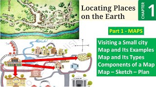 Locating Places on Earth PART 1 of 3 Class 6  Chapter 1 NCERT Social Science [upl. by Aivatan475]