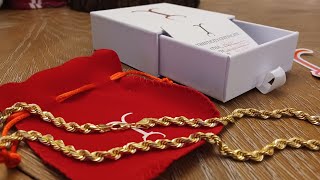 jacoje 6mm 20 inch rope chain [upl. by Joby]