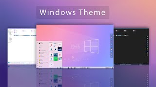 Windows 10 Theme  Clean Windows 10 Theme  How to Customize Your Windows 10 [upl. by Animar]