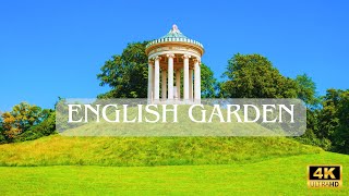 A Day in Munichs English Garden Top Spots to Visit  4k walking tour [upl. by Keithley3]