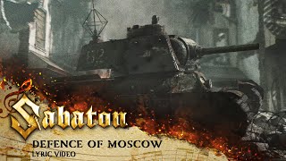 SABATON  Defence Of Moscow Official Lyric Video [upl. by Oilut]