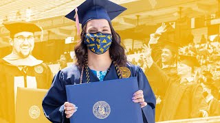 What its like to graduate from WVU 😮 May Commencement 2021 [upl. by Spoor408]