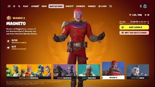 Completing All Page 1 amp 2 Magneto Quests In Fortnite  All Magneto Quests amp Showcase Fortnite [upl. by Urata]