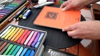 Tuto Comment utiliser les pastels secs  Partie 1 sur 2 [upl. by Roid]