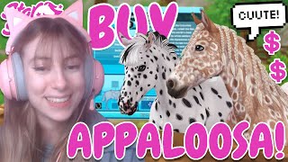 BUYING NEW APPALOOSA HORSES In Star Stable 🐴 [upl. by Dorette]