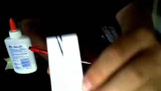 how to make a paper butterfly knife part 1 [upl. by Bravar524]