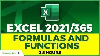 20 Excel Formulas and Functions to Master in 2024  Excel Formulas and Functions Training Tutorial [upl. by Pernell]