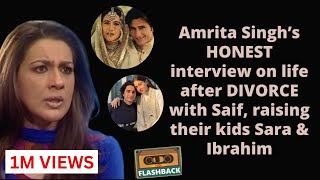 Amrita Singhs HONEST interview on life after divorce with Saif Ali Khan her comeback SaraIbrahim [upl. by Gnoix]