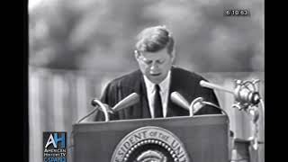 JFKs quotPeace Speechquot June 10 1963 [upl. by Eseela]