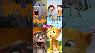 😱OMG🤢quotMy Friend Always Exaggeratesquot My Talking Tom2 And Ginger tiktok duo viral shorts omg cat [upl. by Dash]