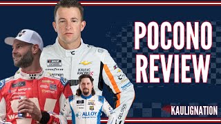 Kaulig Pocono Review  Xfinity  CUP Series  SVG amp AJ  NASCAR [upl. by Nay]