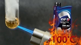 Elf Evolution 900 sxr 5W40 Jak czysty jest olej silnikowy Test powyżej 100°C [upl. by Airym]