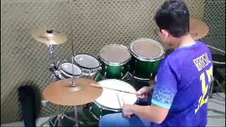 Aluno Lucas tirando ritmo de Guarânia  usando compasso 34🎶🥁 [upl. by Yehsa]