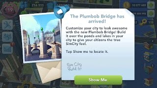 SIMCITY Build it New Plumbob Bridge [upl. by Miculek]