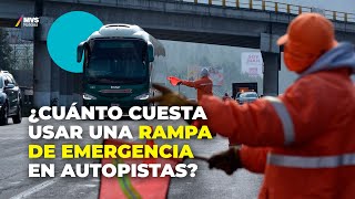 El IMPACTO ECONÓMICO de usar una RAMPA de emergencia en AUTOPISTAS [upl. by Eitsyrk]