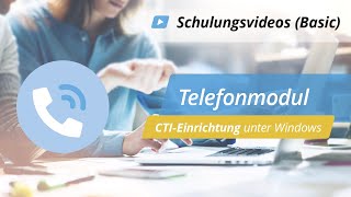 Schulungsvideo onOffice Telefonmodul – CTIEinrichtung unter Windows  onOffice [upl. by Louisette781]