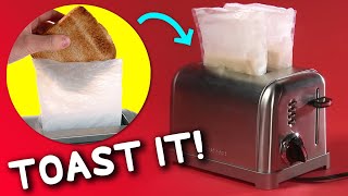 Making toasted sandwiches is easy with ToastIt Toaster Bags 2Pack [upl. by Iohk]