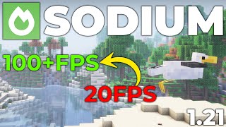 How To Download amp Install Sodium in Minecraft 121 [upl. by Salomo]