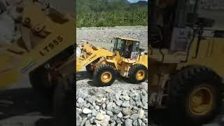 Powerful LTMG Chinese LT955 Wheel Loader Satisfying Video [upl. by Alane]