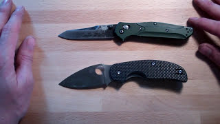 Benchmade vs Spyderco The Best EDC Knife for You My Honest Review [upl. by Manvel]