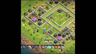 th12 blizzard lavaloon attack strategy 2023 inclash of clans [upl. by Nalym]