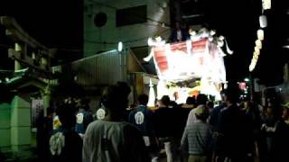 ハプニング！平成22年藤井寺市小山産土神社祭礼vol1 [upl. by Fawna]