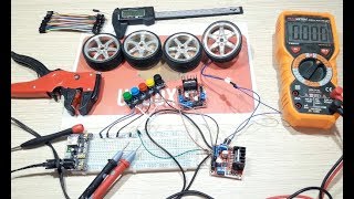 how to use L298N Dual H Bridge Stepper Motor Driver without arduino [upl. by Borchers]