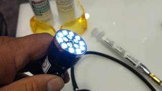 Robinair 3mode UV dye flashlight for AC leak detection [upl. by Muslim]