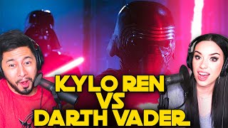 Kylo Ren vs Darth Vader  FORCE OF DARKNESS  A Star Wars FanFilm  REACTION wcarlyking [upl. by Mehta]