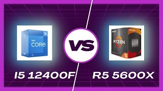 The Best Budget CPU in 2024  5600X vs 12400F [upl. by Raines]