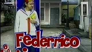 Federrico con Carlos Villagrán  RCTV 1983 [upl. by Hayley]