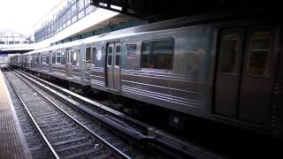 HD R68a  B Express train Entering Newkirk Plaza Manhattan Bound [upl. by Reddin99]