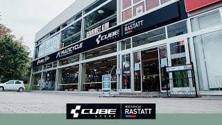 Drohnenflug CUBE Store Rastatt [upl. by Eneleahs]