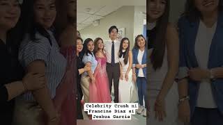 Joshua Garcia with Francine Diaz Behind the Scenes [upl. by Notaek447]