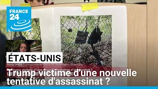 Trump victime dune nouvelle tentative dassassinat  Notre correspondante fait le point [upl. by Etti]